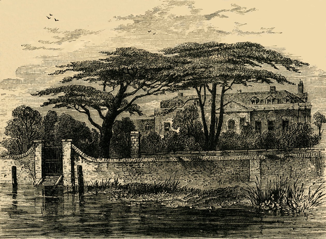 Botanické zahrady, Chelsea, 1790, c1876. od Unbekannt