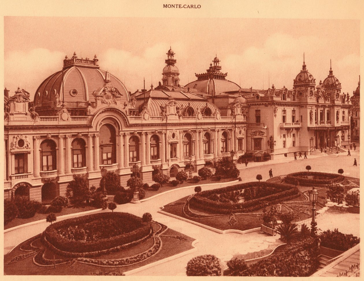 Kasino, Monte Carlo, 1930. od Unbekannt