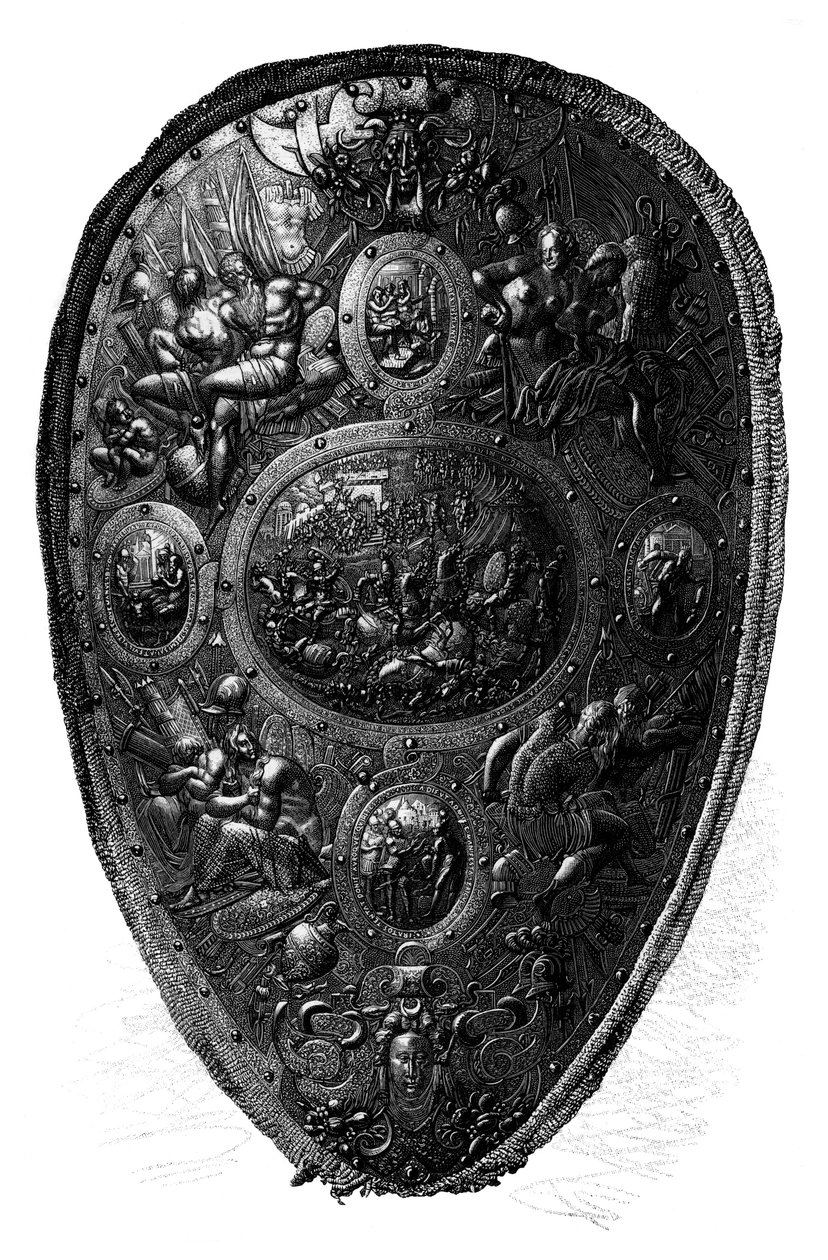 Celliniho štít, 1882 od Unbekannt