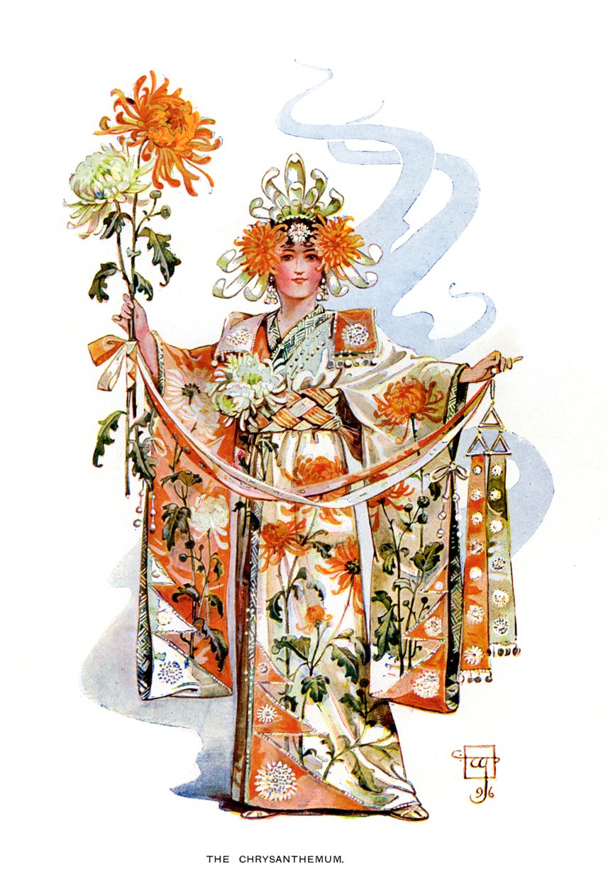 Chryzantéma, 1899 od Unbekannt