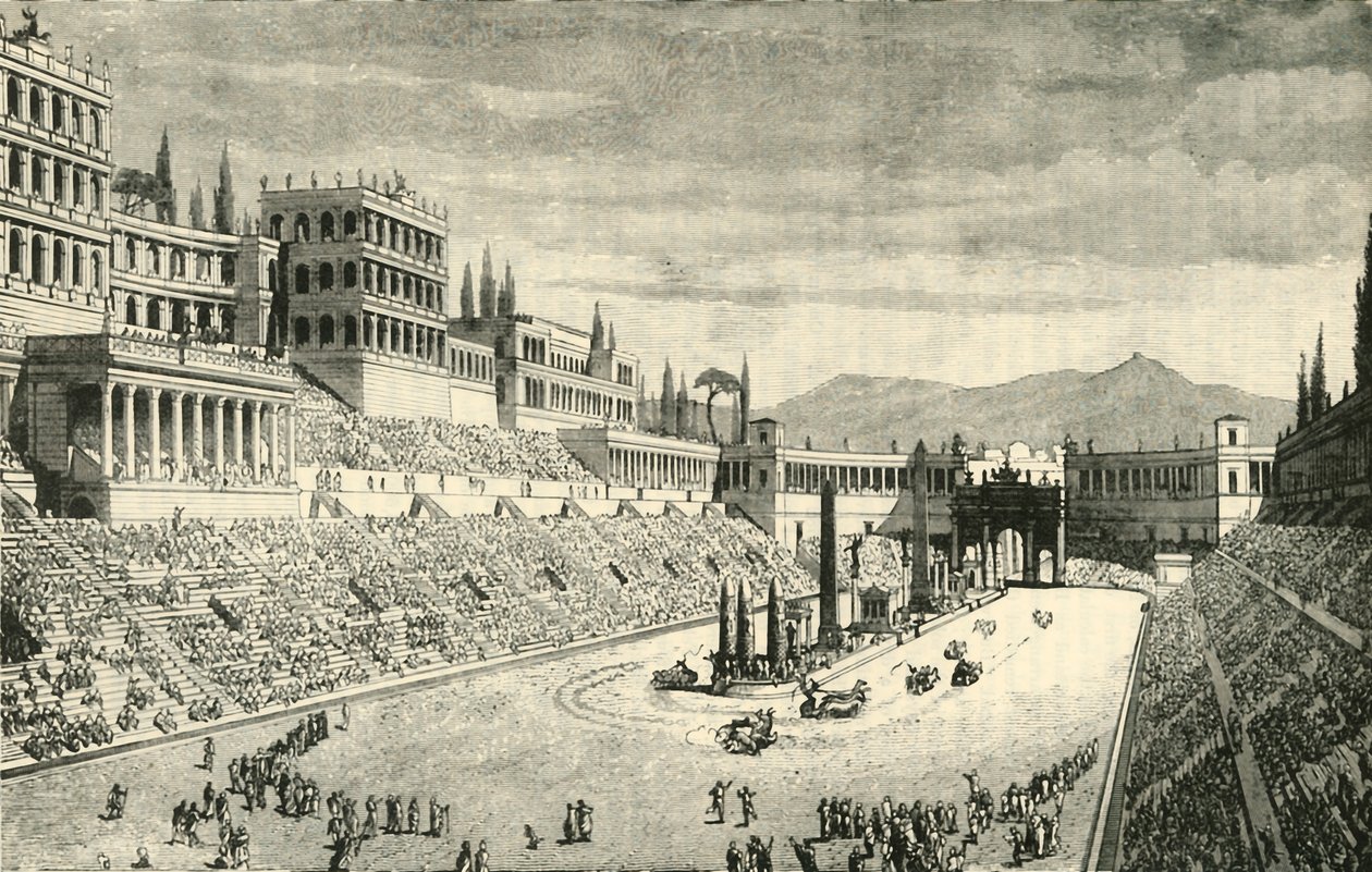 Obnova Circus Maximus, 1890. od Unbekannt