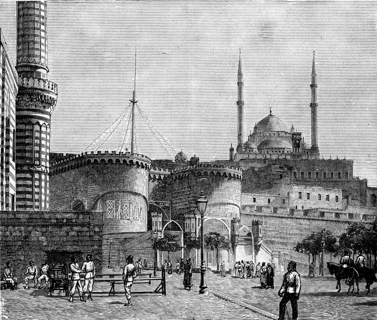 Citadela, Káhira, Egypt, 1900 od Unbekannt