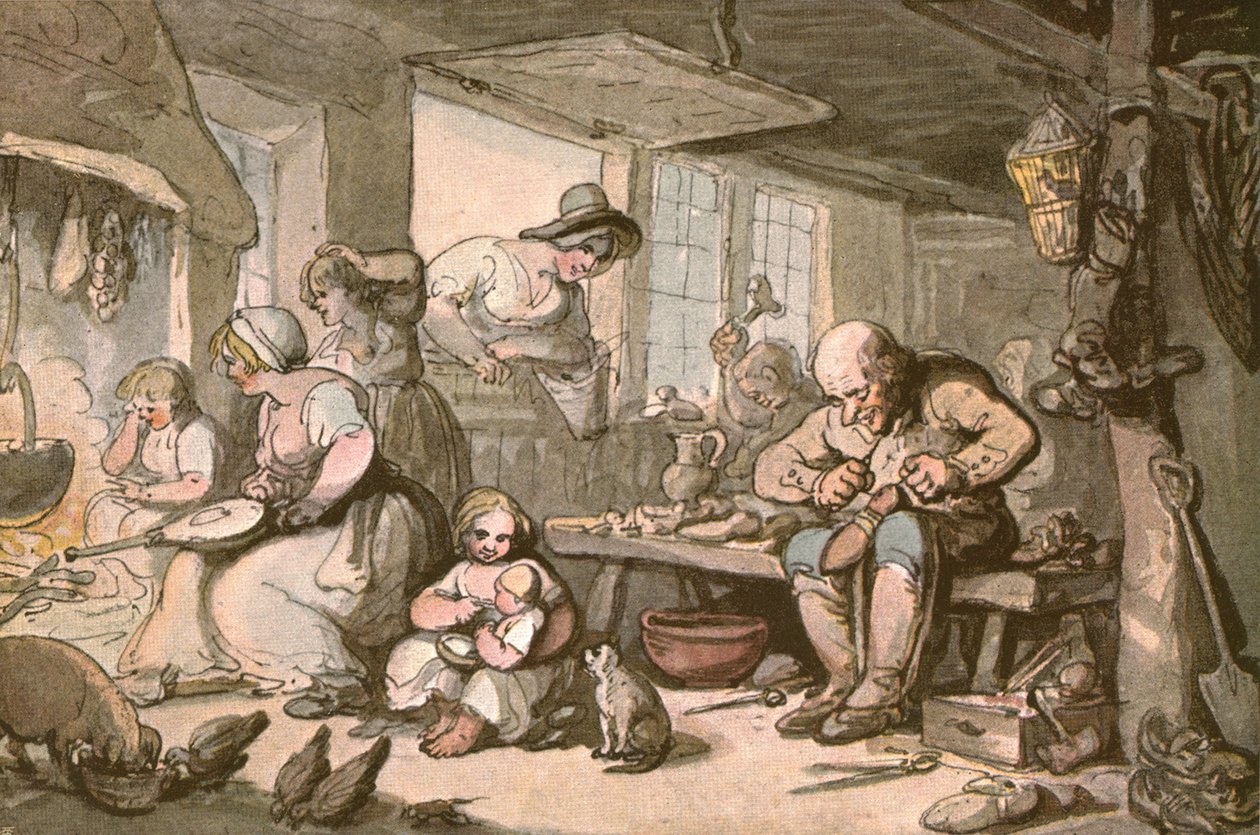 The Cobblers Happy Family, c1900. od Unbekannt
