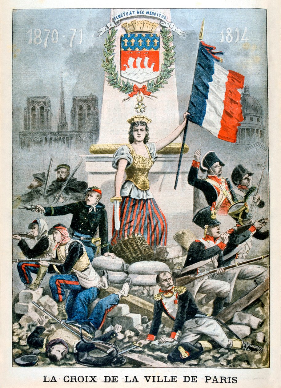 Kříž města Paříže, 1901 od Unbekannt