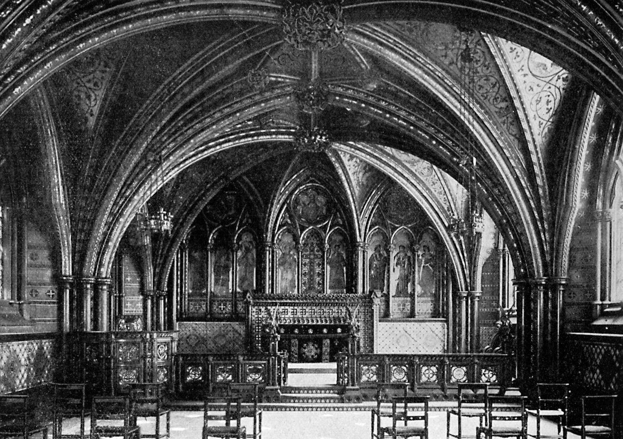 The Crypt Chapel, Westminster, c1920 od Unbekannt