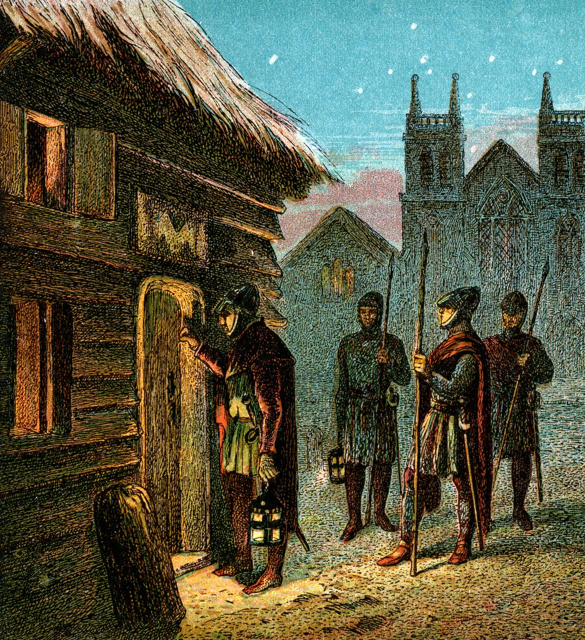 Zákaz vycházení, c1850 od Unbekannt