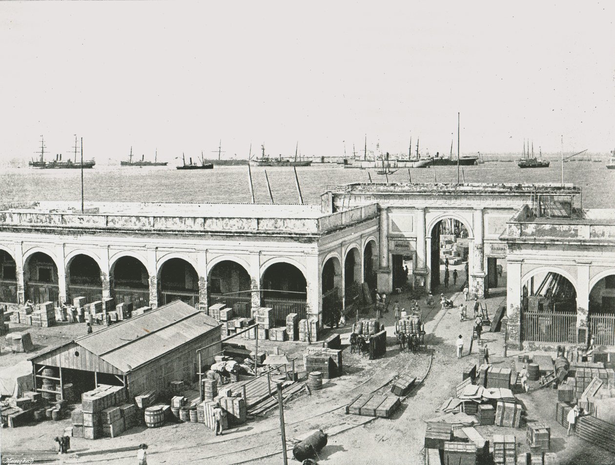 Celnice, Veracruz, Mexiko, 1895. od Unbekannt