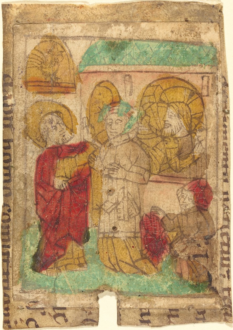 Zapření Petra, c. 14551465. od Unbekannt
