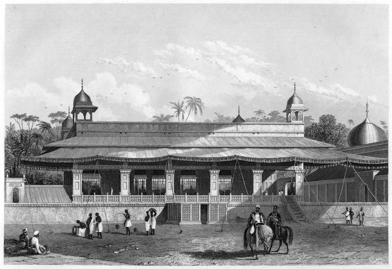 The Dewas Khan, Hall of Audience, Dillí, c1860 od Unbekannt