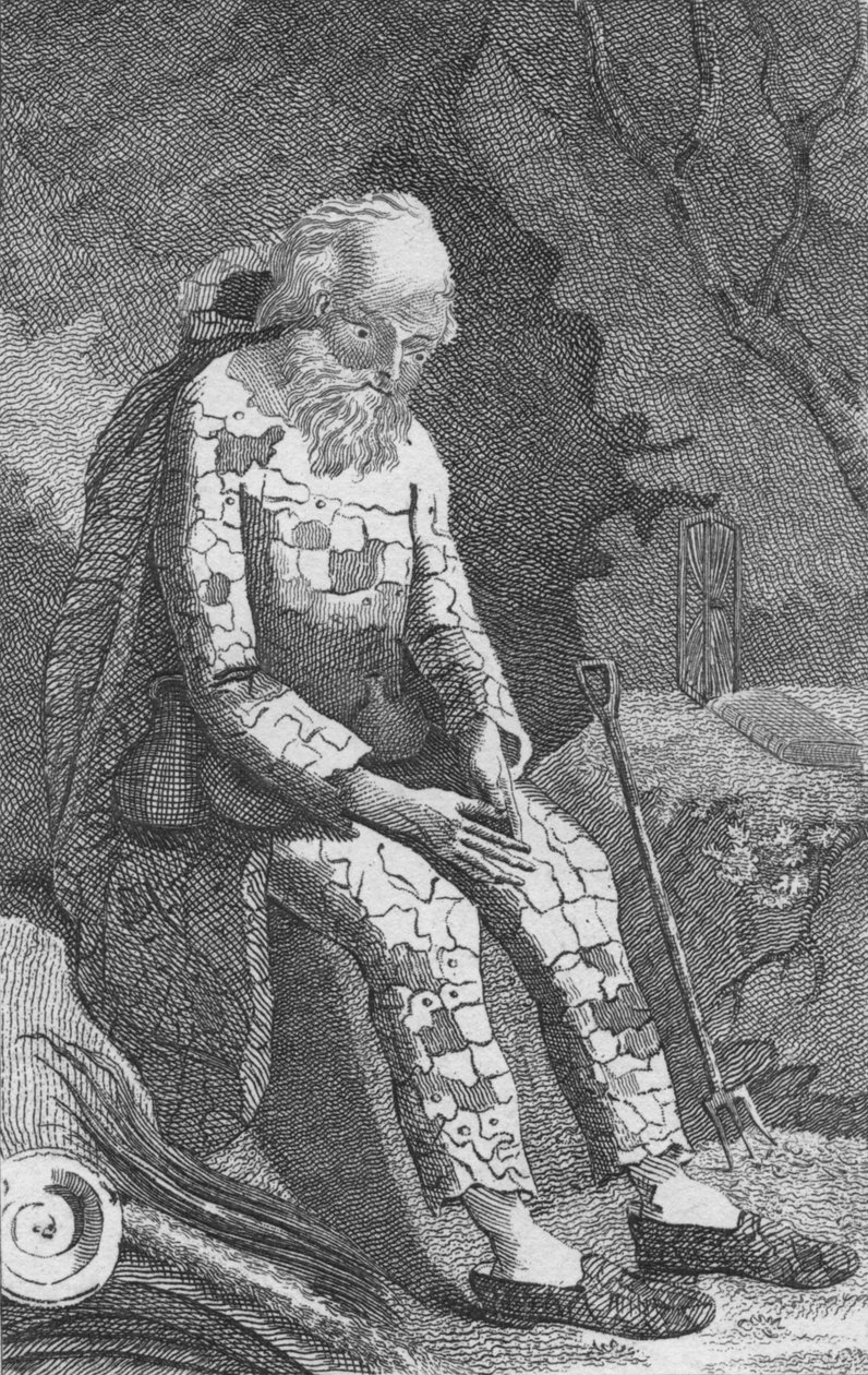 Dintonův poustevník, c19. století od Unbekannt