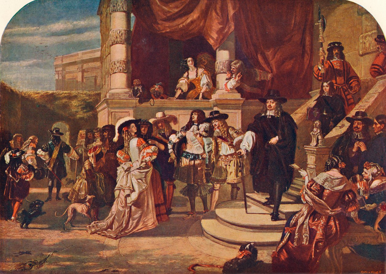 Hanba lorda Clarendona 1667 1905 od Unbekannt