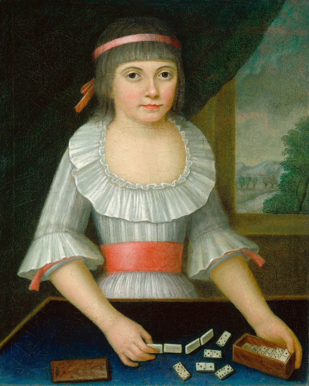 Domino Girl, c. 1790. od Unbekannt