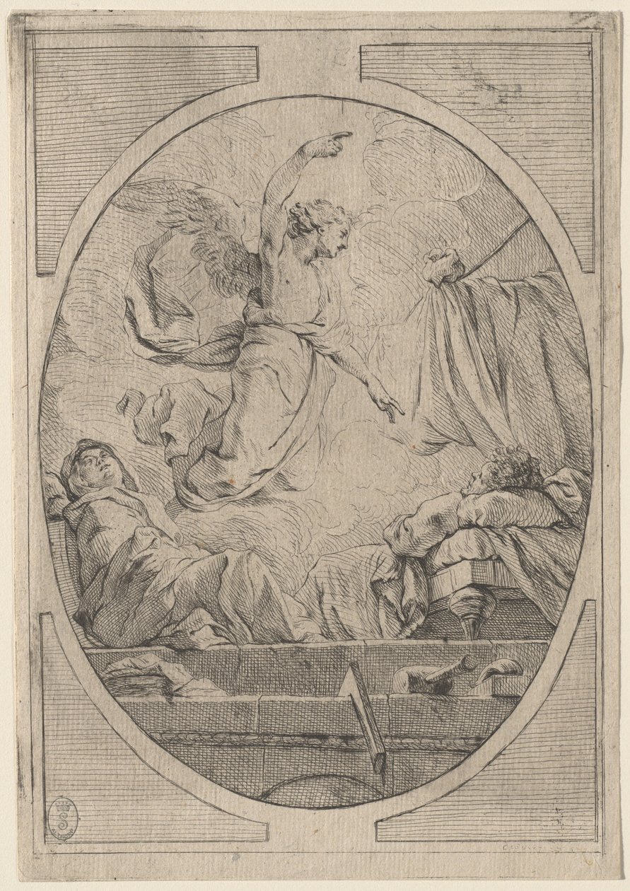 Sen svatého Josefa, c. 1730. od Unbekannt
