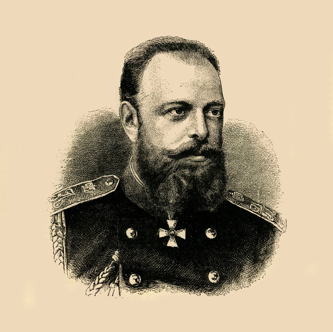 Císař Alexander III, 1881. od Unbekannt