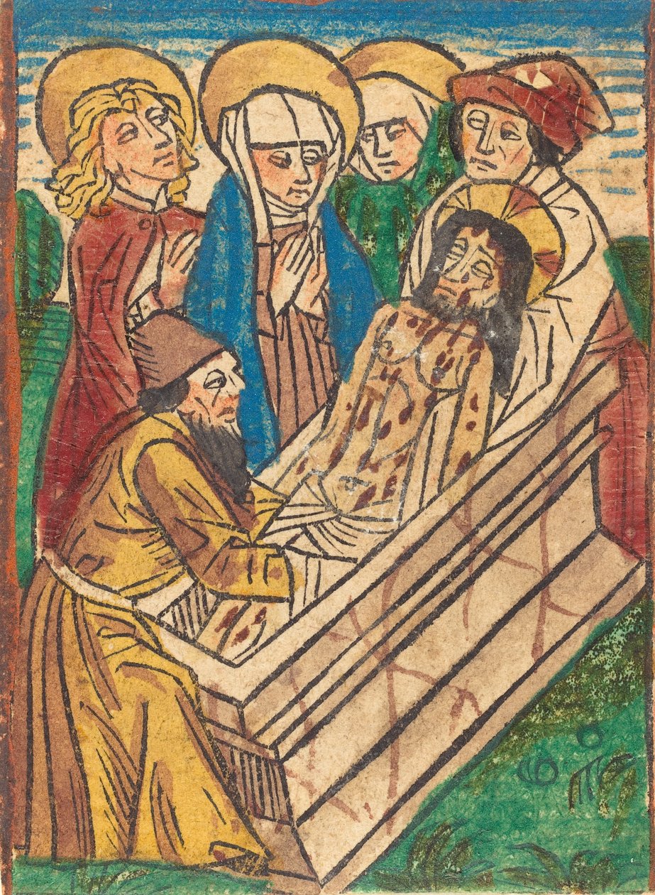 The Entombment, c. 1490. od Unbekannt