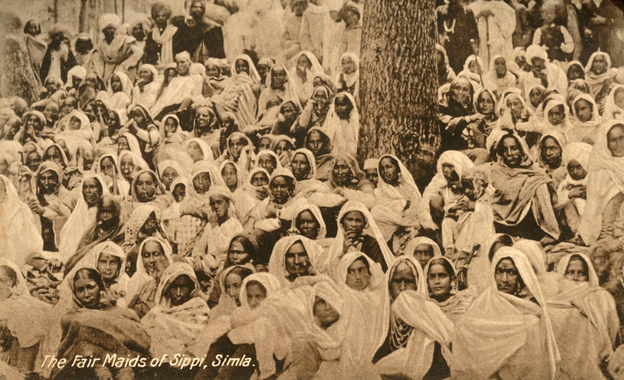 The Fair Maids of Sippi, Simla, c1918-c1939. od Unbekannt