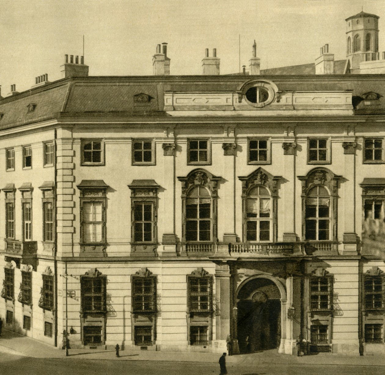 Spolkové kancléřství, Ballhausplatz, Vídeň, Rakousko, c1935. od Unbekannt
