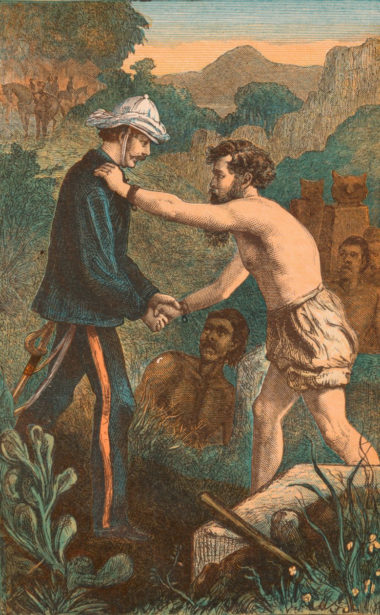 The Finding of Hamilton at Lucknow, c1910 od Unbekannt