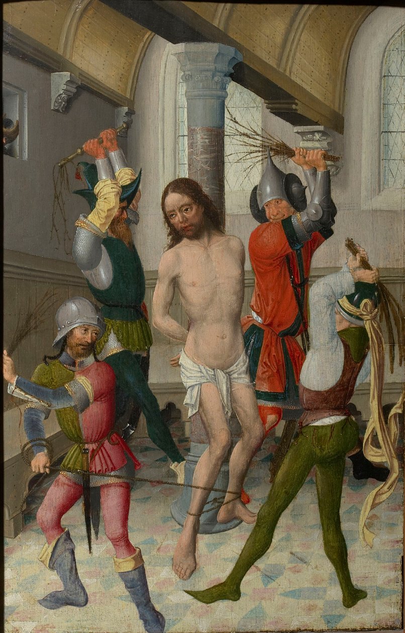 Bičování Krista, cca 1465. od Unbekannt