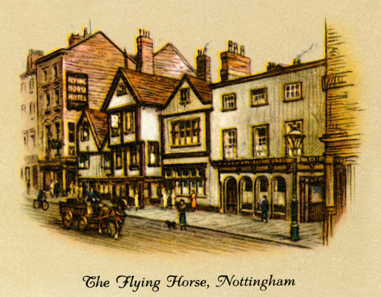 Létající kůň, Nottingham, 1936. od Unbekannt