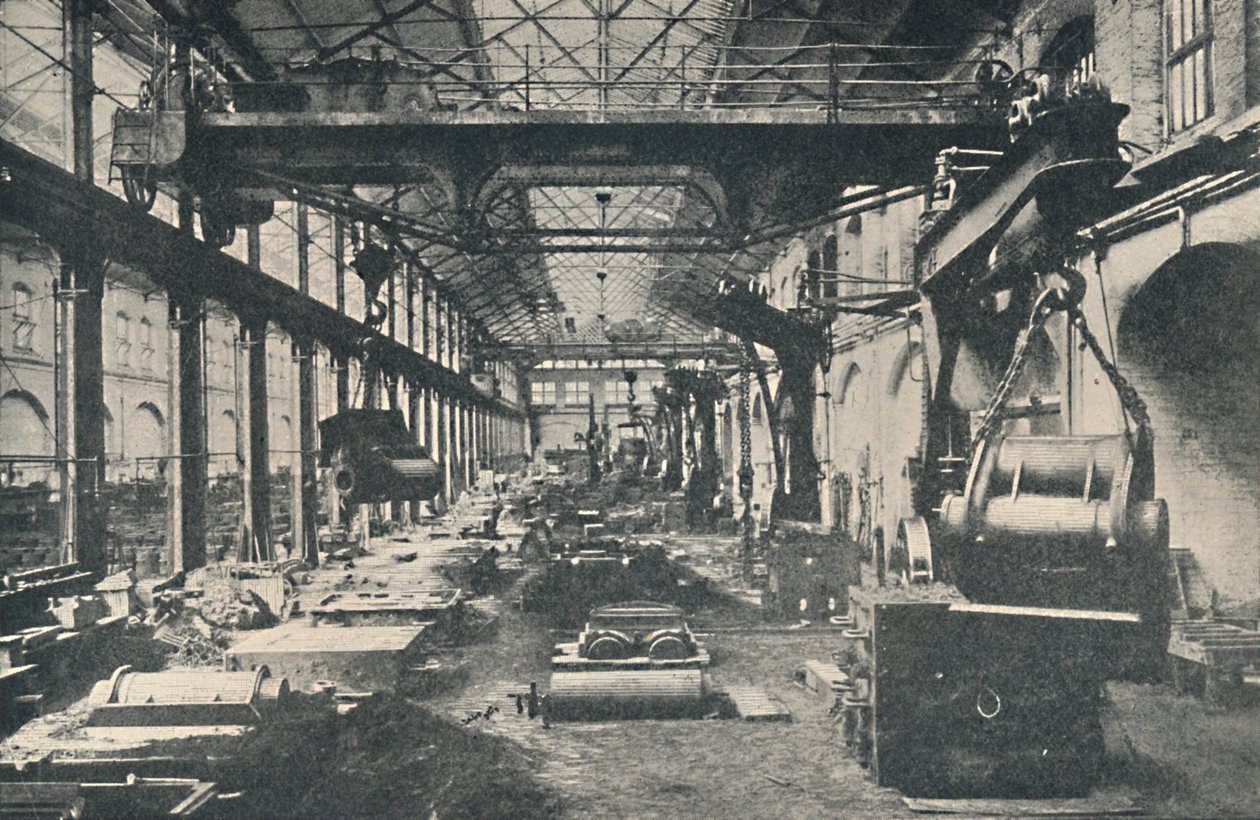 Slévárna ve Swindon Works, c1917 od Unbekannt