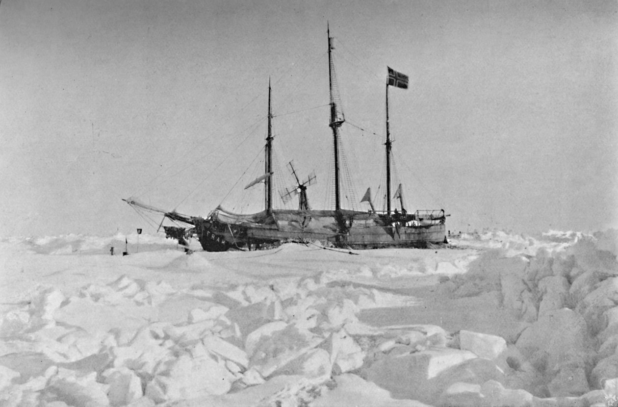 The Fram in the Ice. 1895, 1897 od Unbekannt