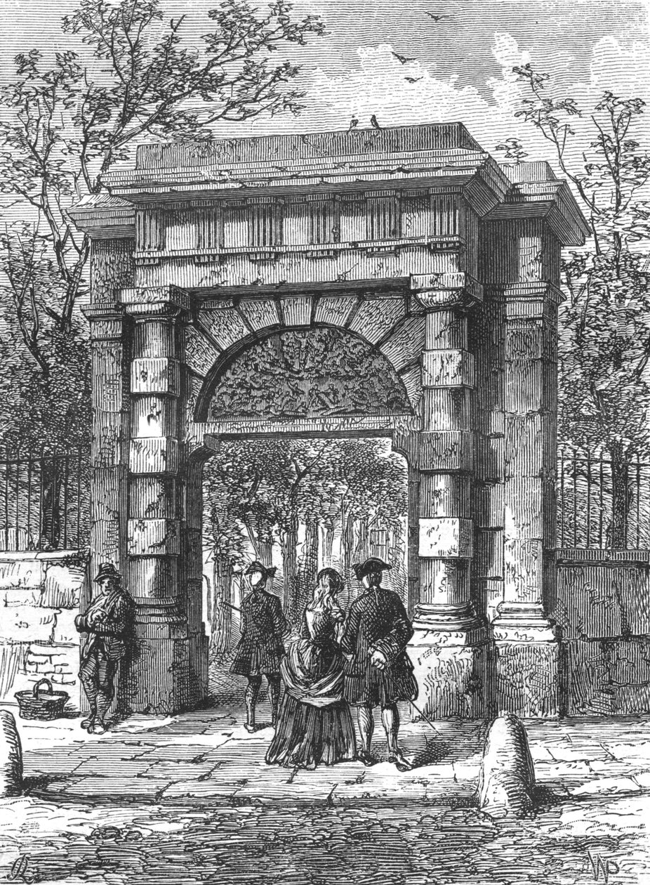 Brána do St Giless, 1897 od Unbekannt