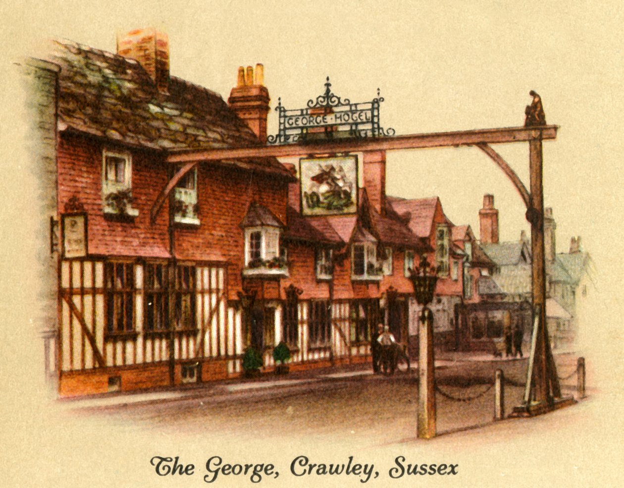 The George, Crawley, Sussex, 1936. od Unbekannt