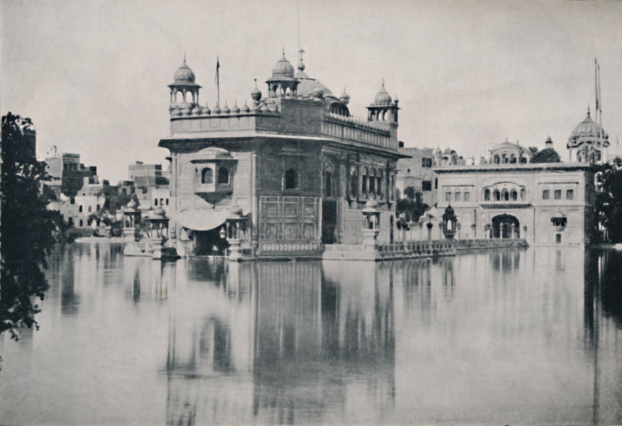 Zlatý chrám, Amritsar, 1936. od Unbekannt