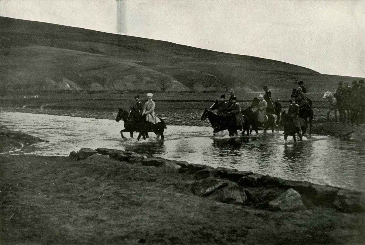 Velkovévoda Michael a jeho zaměstnanci, 1919. od Unbekannt