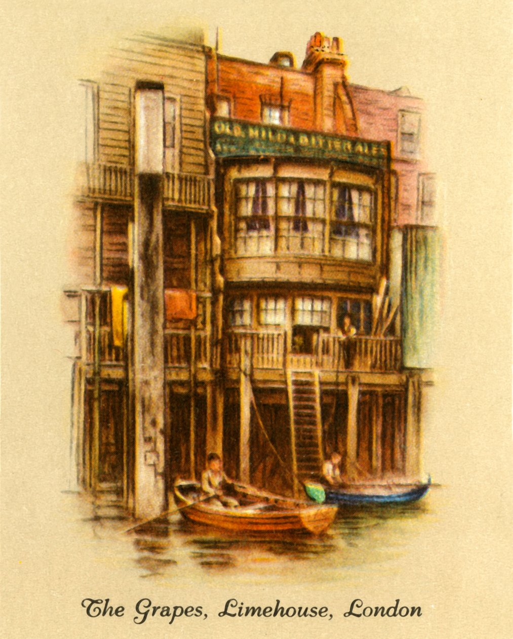 The Grapes, Limehouse, Londýn, 1936. od Unbekannt
