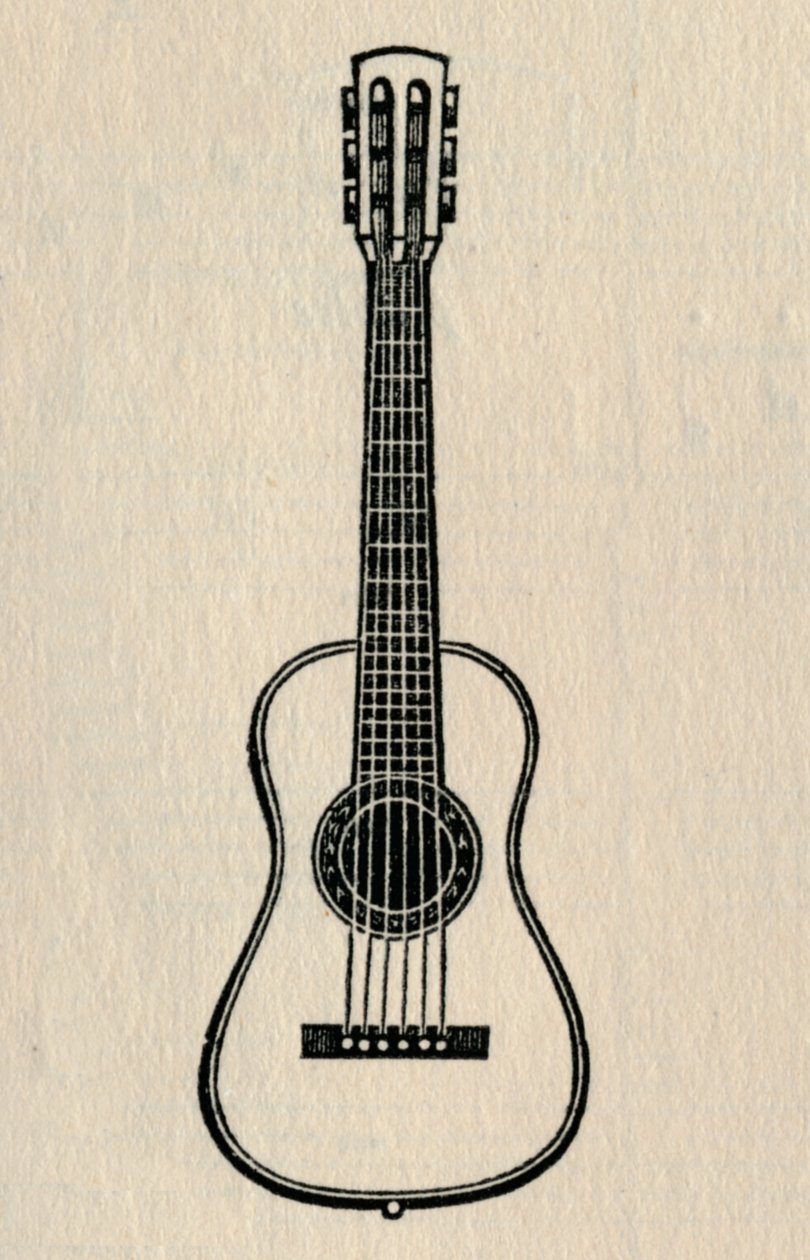 Kytara, 1895. od Unbekannt