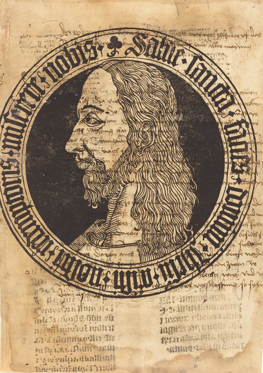 Hlava Kristova, c. 1500. od Unbekannt