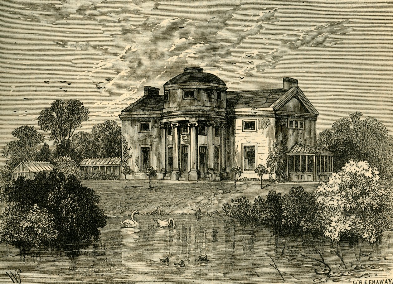 The Holme, Regents Park, c1876. od Unbekannt