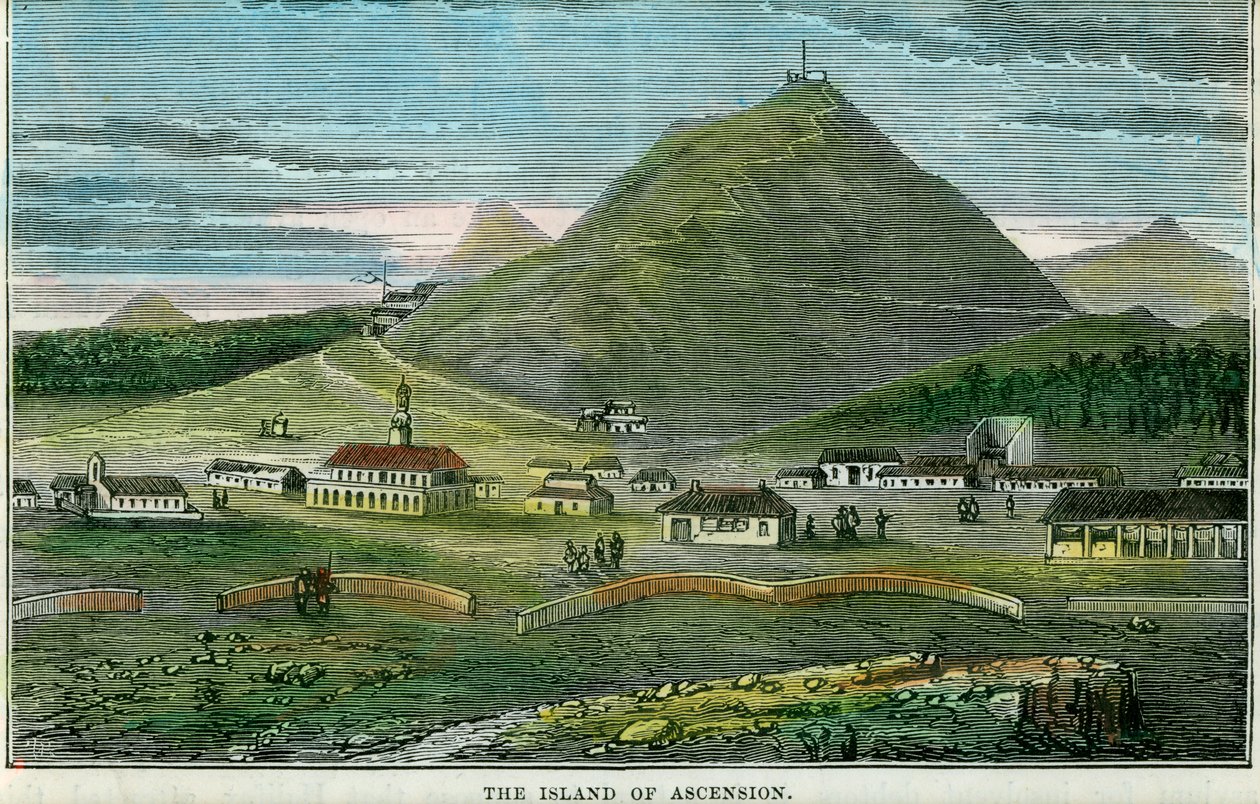 The Island of Ascension, c1880 od Unbekannt