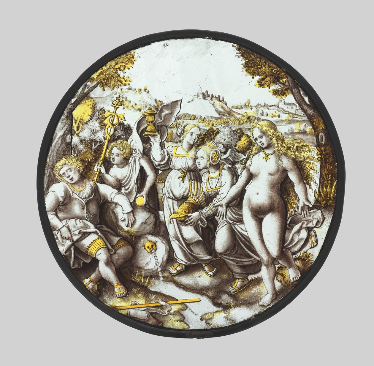 Soud z Paříže, c. 1510-1520. od Unbekannt