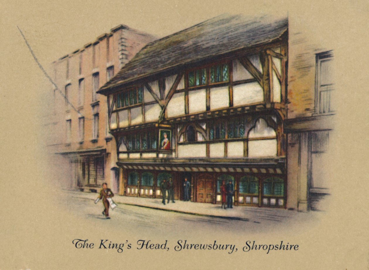 The Kings Head, Shrewsbury, Shropshire, 1939 od Unbekannt