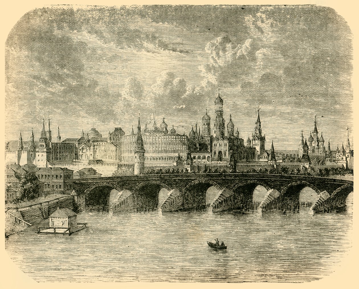 Kreml, Moskva, 1890. od Unbekannt