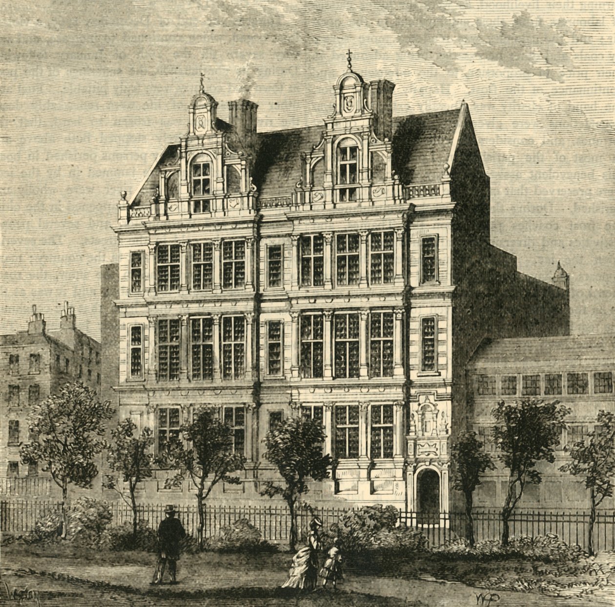 Kanceláře londýnské školní rady, 1881. od Unbekannt