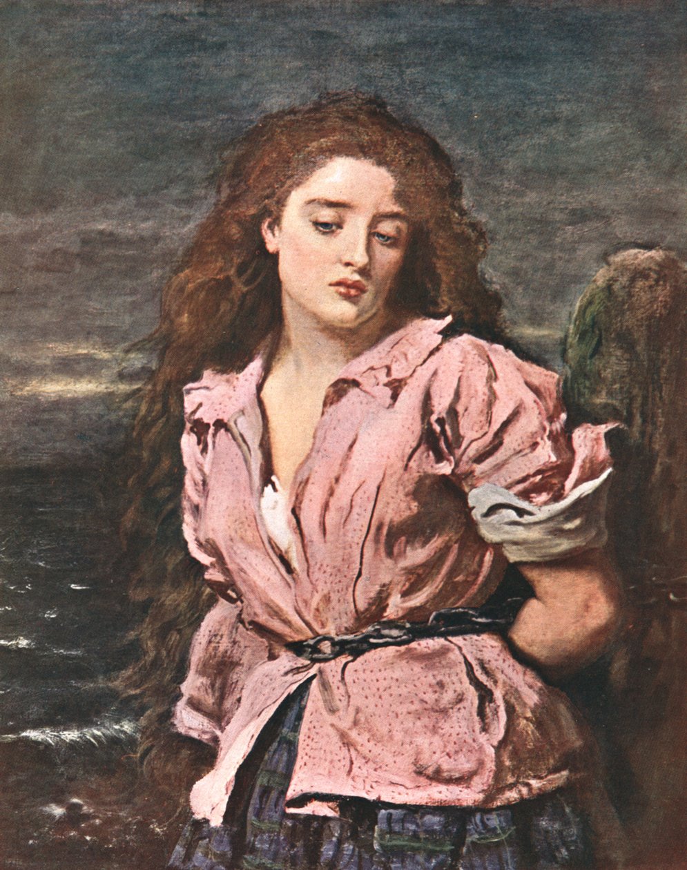 The Martyr of the Solway, 1871, c1902. od Unbekannt