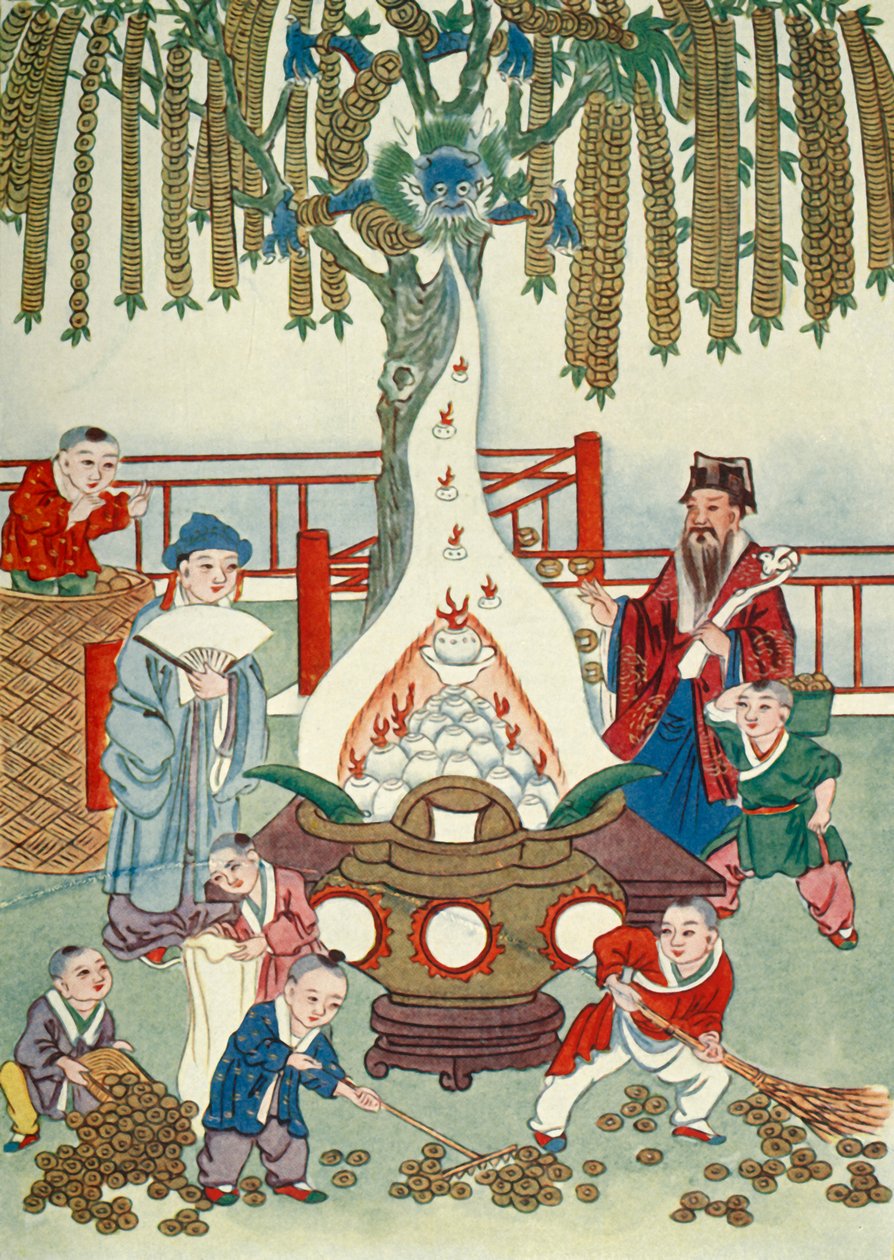 "Strom peněz", 1922. od Unbekannt