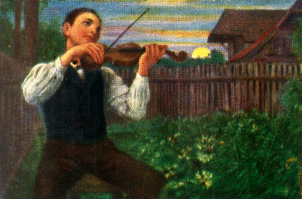 The Moonlight Violinist, c1928. od Unbekannt