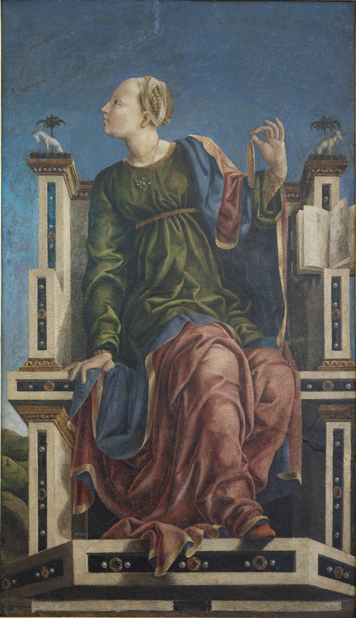 The Muse Urania, cca 1457. od Unbekannt