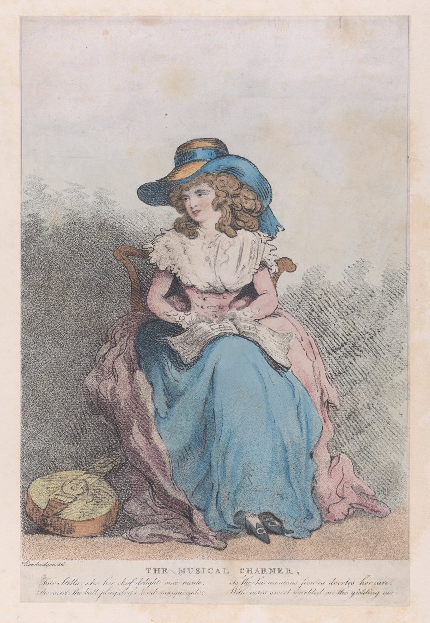 The Musical Charmer, ca. 1793, ca. 1793. od Unbekannt