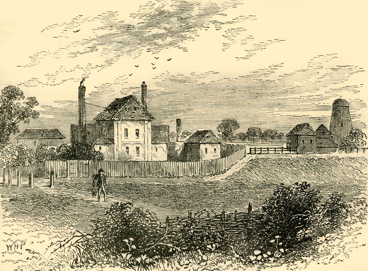 The New River Head, c1872. od Unbekannt