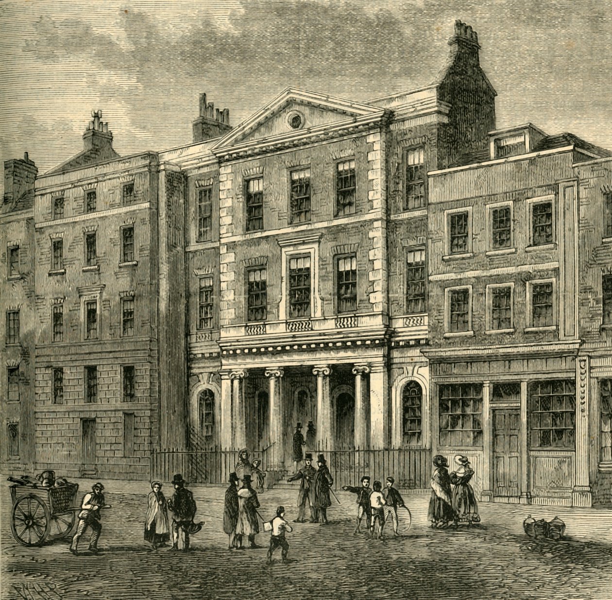 The Old Coal Exchange, c1872. od Unbekannt