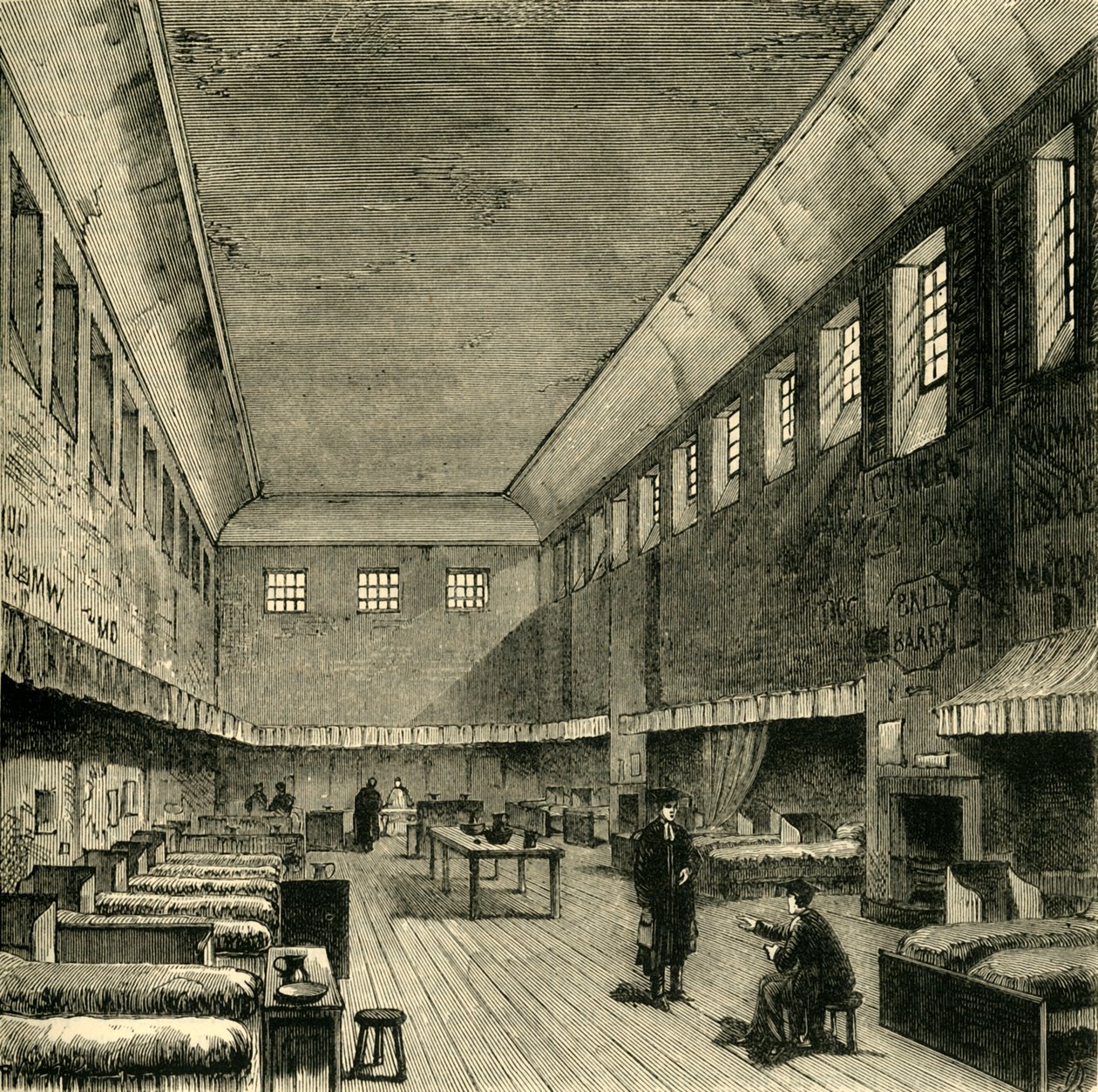 Stará kolej v roce 1840, 1881. od Unbekannt