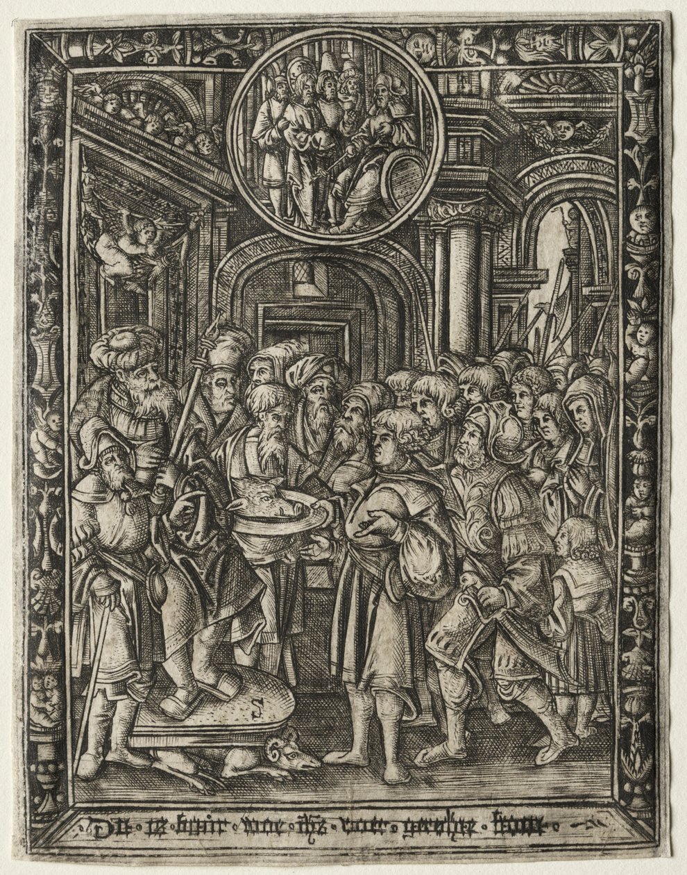 Starý král na svém trůně, c. 1520. od Unbekannt