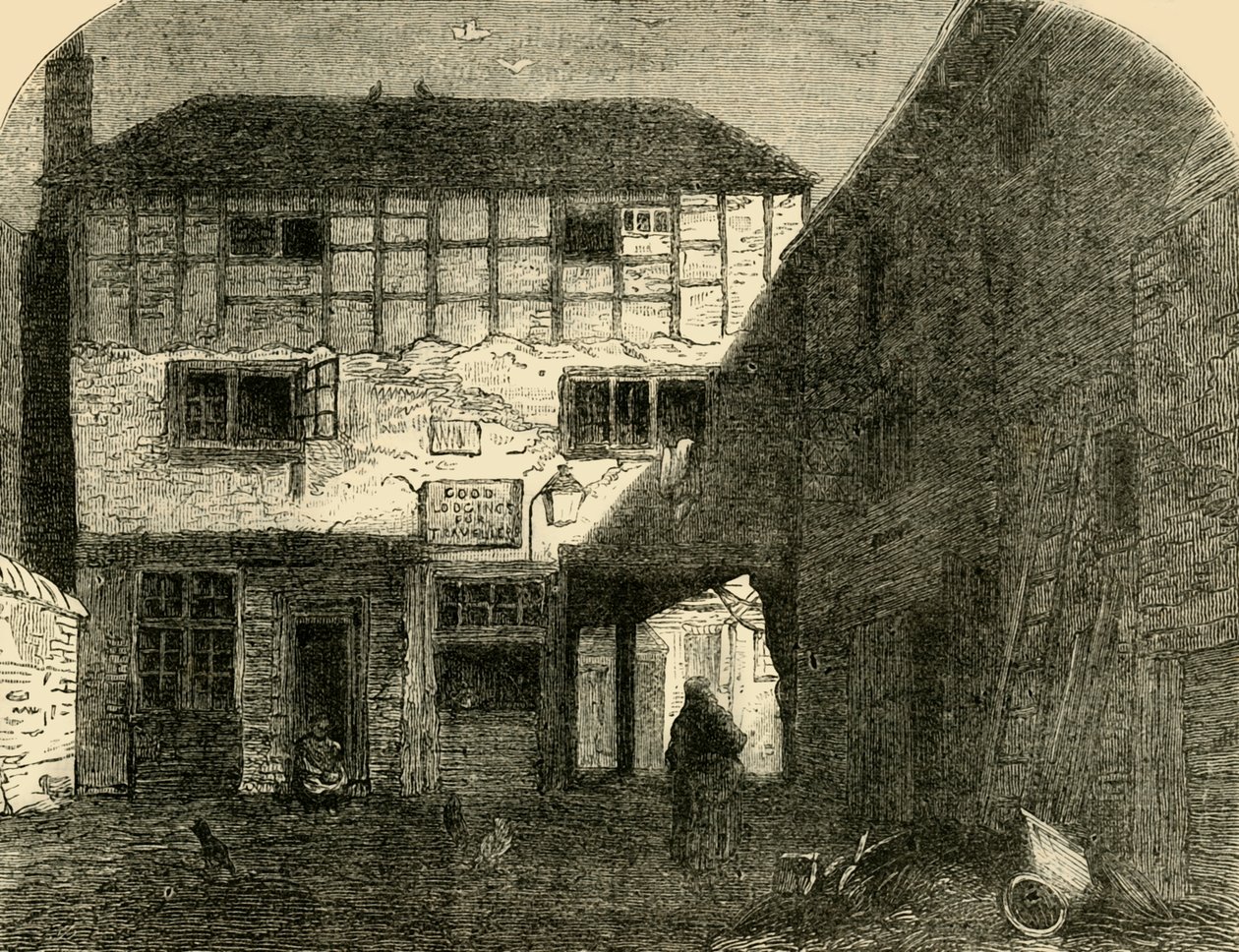 Starý červený lev, zepředu, c1872. od Unbekannt