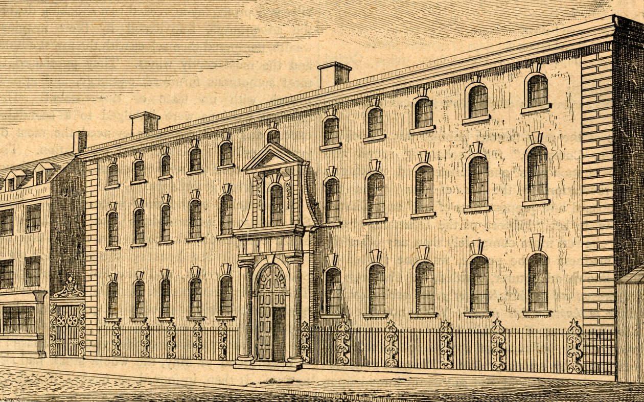 The Old South Sea House, 1897. od Unbekannt